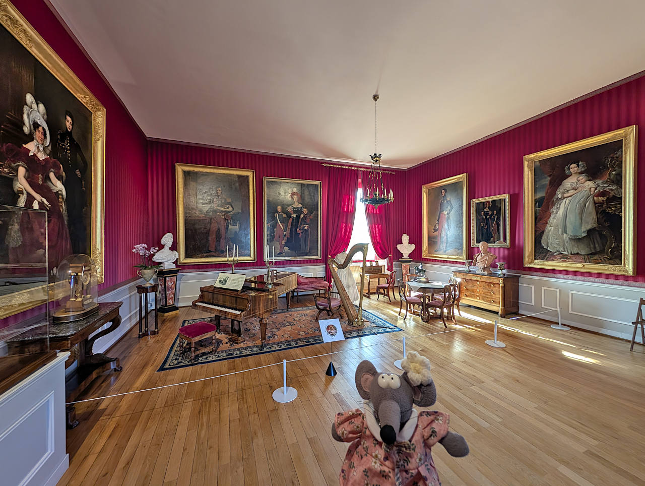 château royal d'Amboise salon de musique