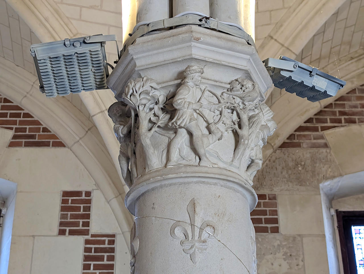 château royal d'Amboise salle du conseil
