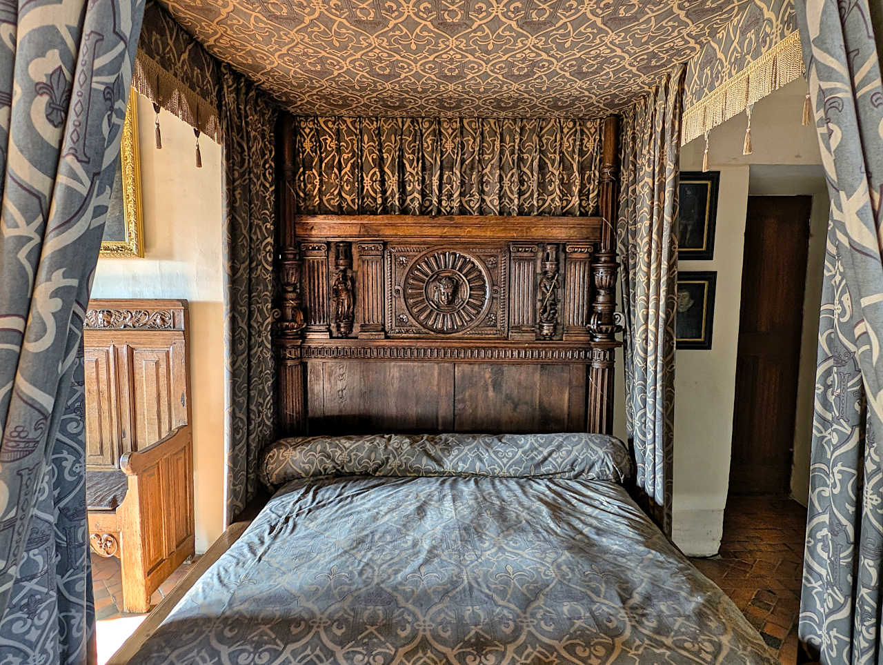 château royal d'Amboise lit