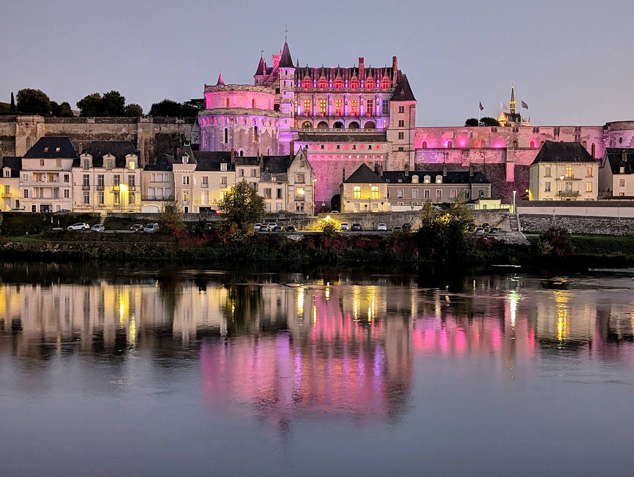 les quais de Loire à Amboise