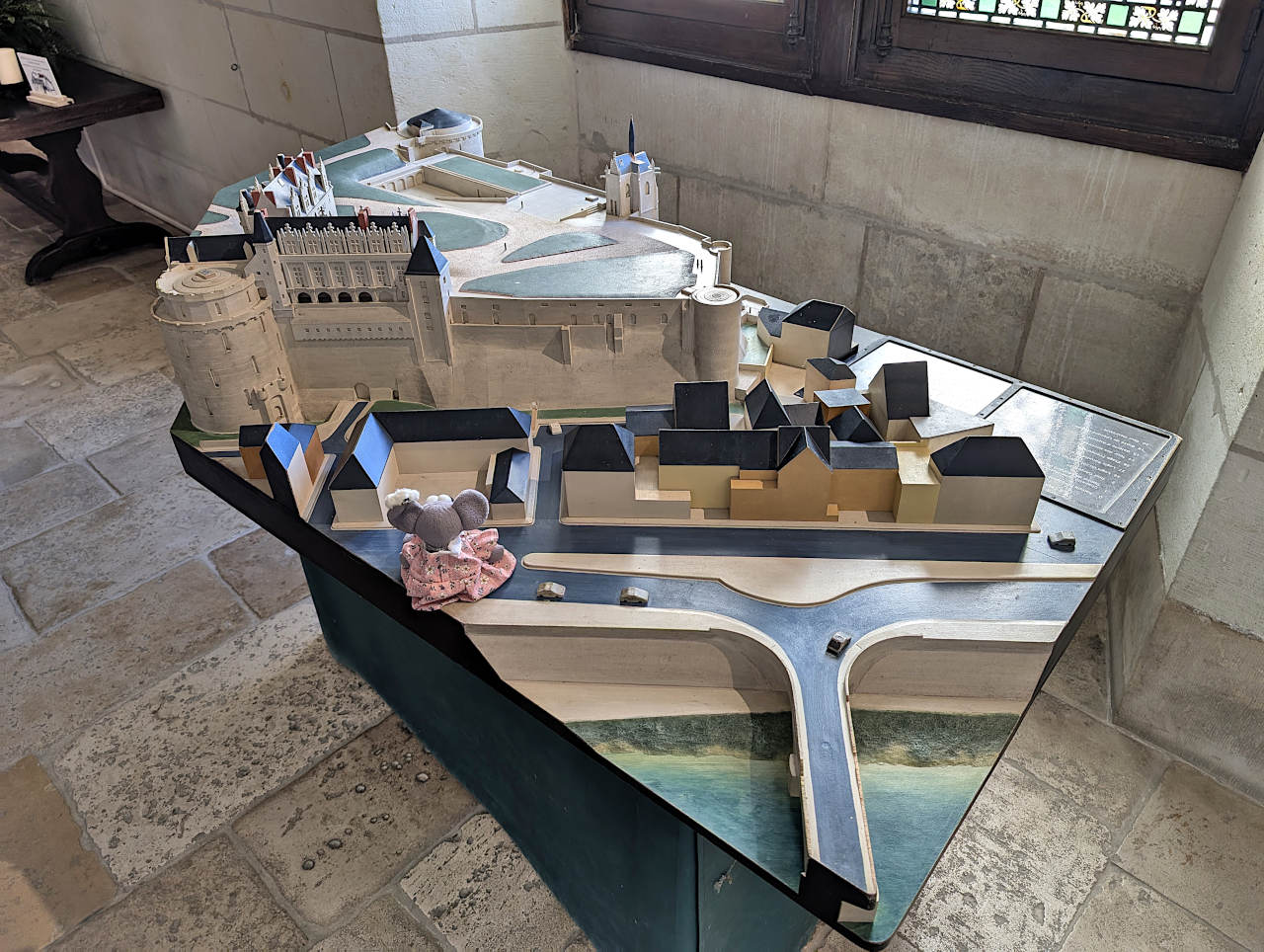 maquette du château d'Amboise