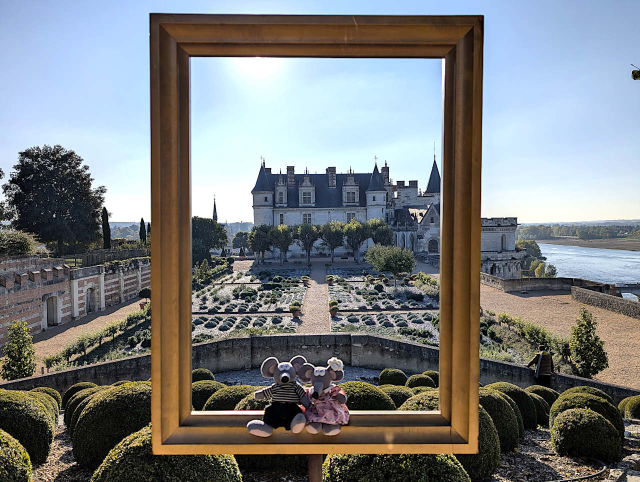 terrasse du château d'Amboise