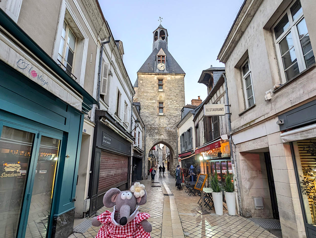 tour de l’Horloge à Amboise