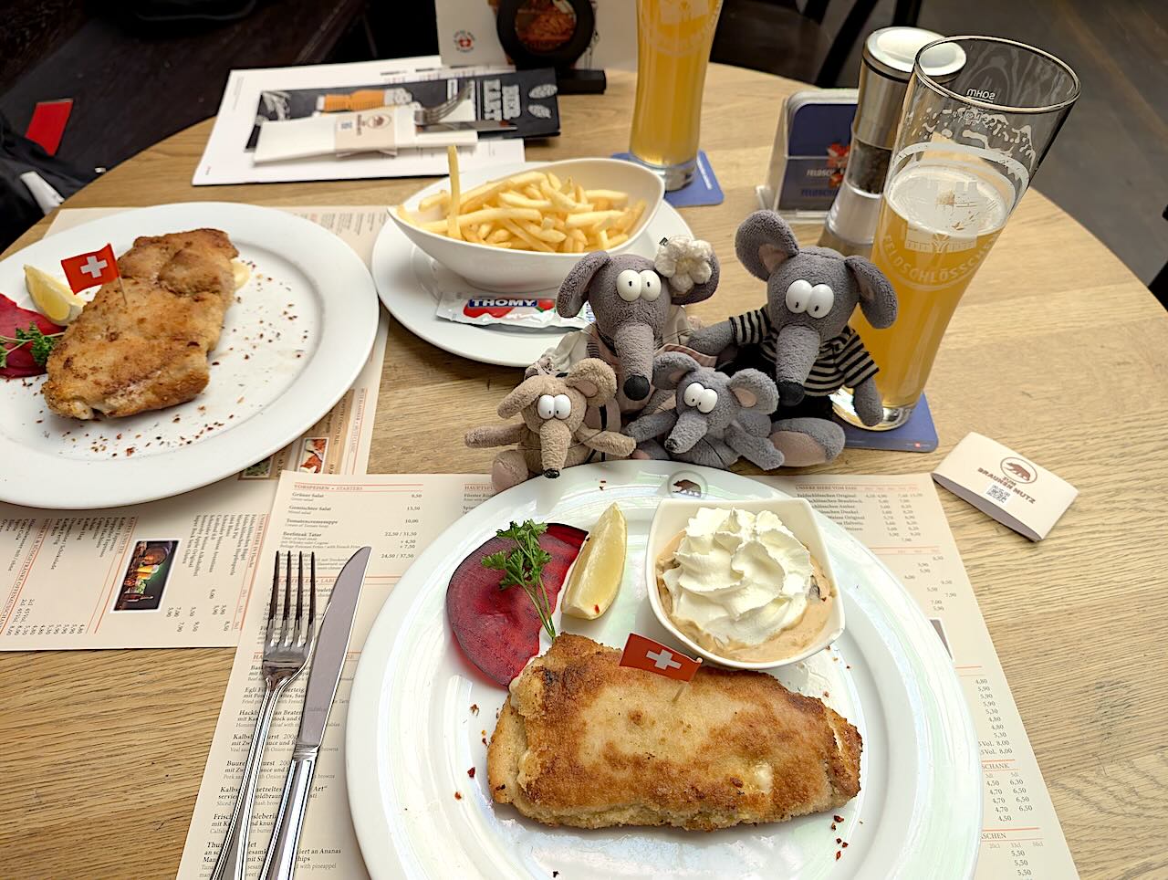 Brasserie Zum Braunen Mutz cordon bleu