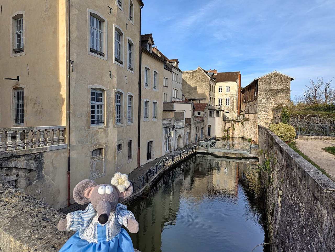 Canal des Tanneurs à Dole