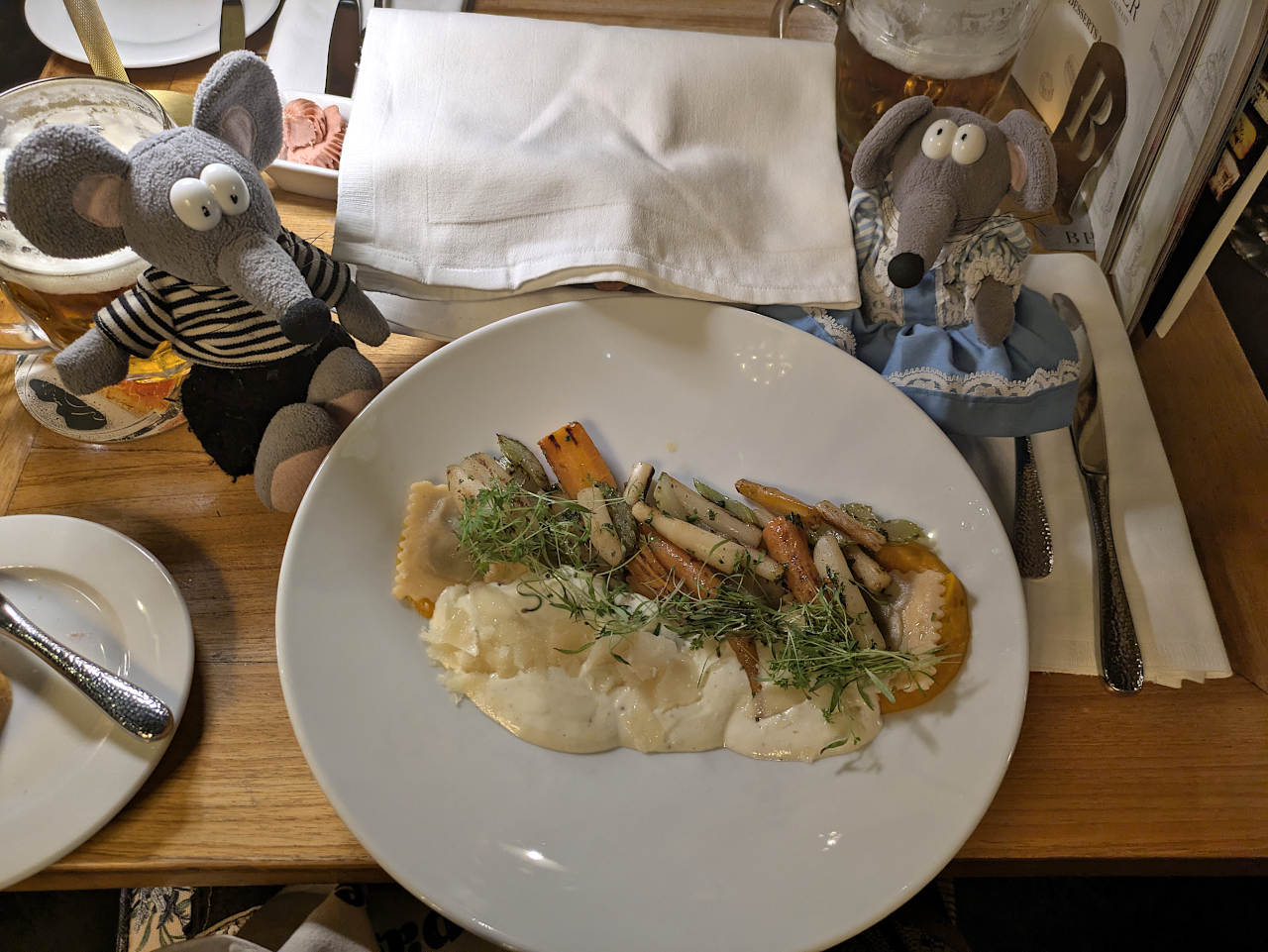 Deer Restaurant ravioli