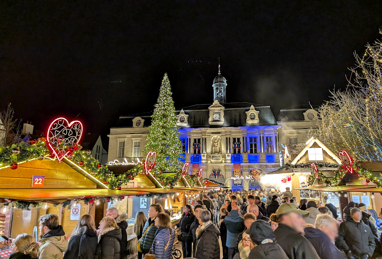 marché de Noël à Troyes