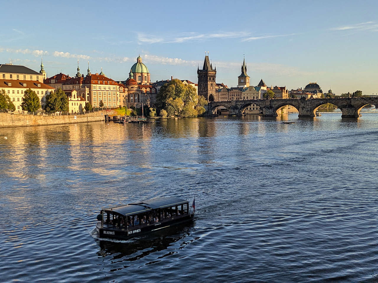 Prague en bateau