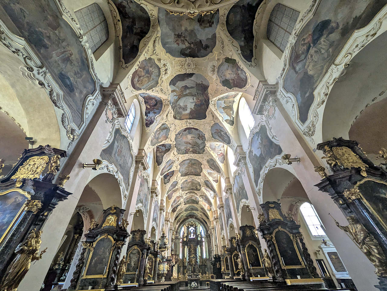 église du monastère Strahov à Prague