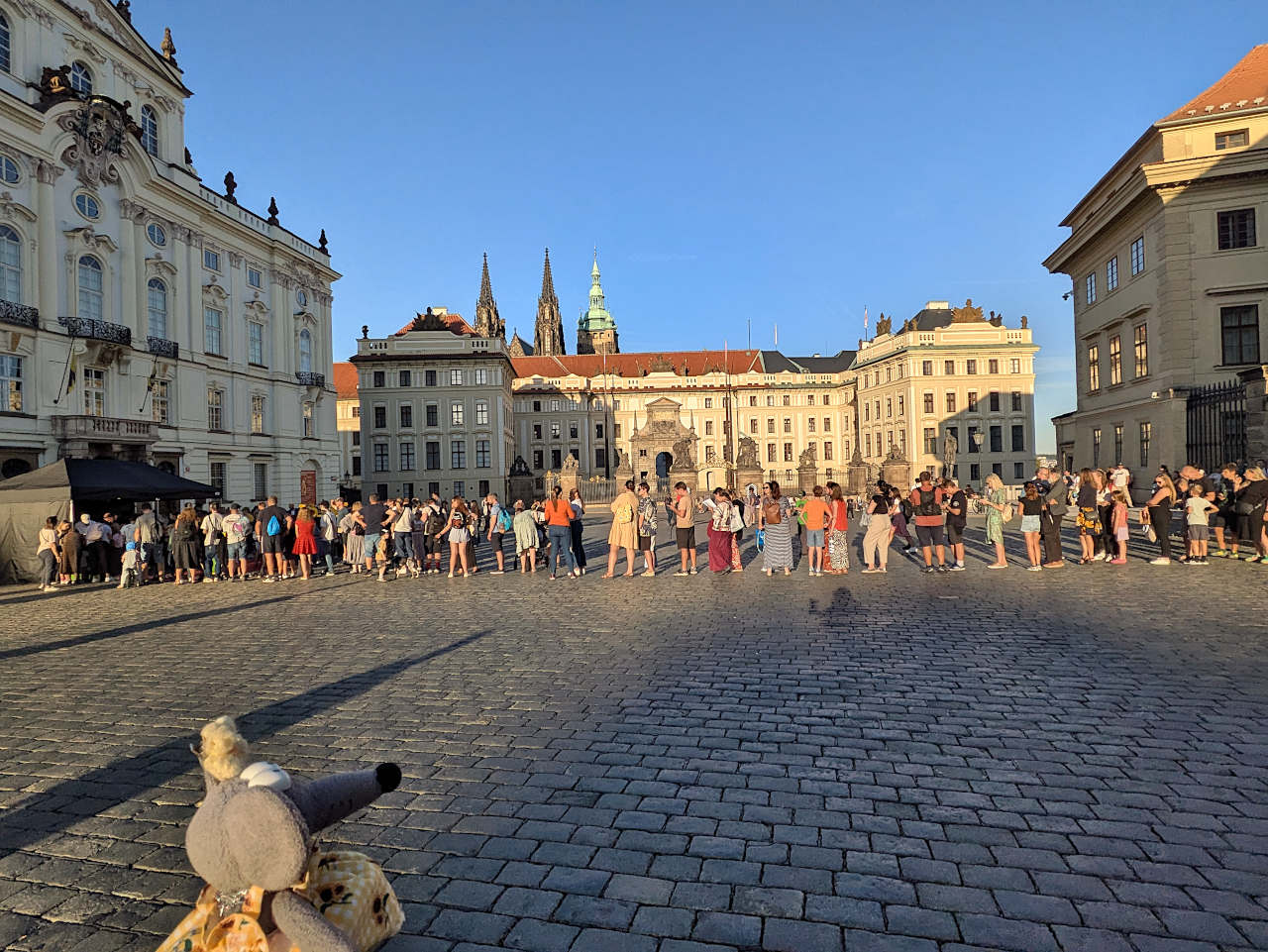 place du château de Prague