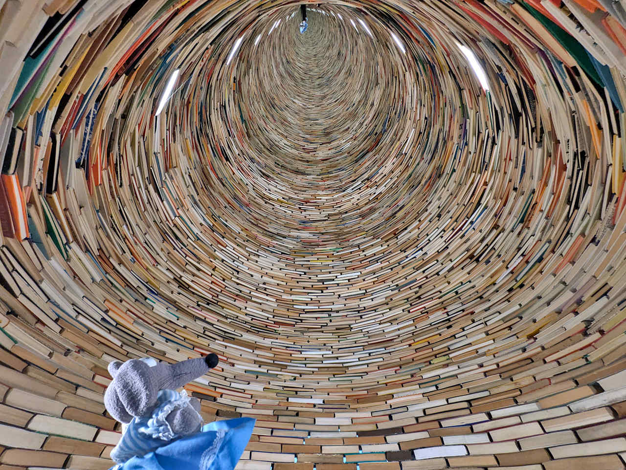 tour de livres à Prague