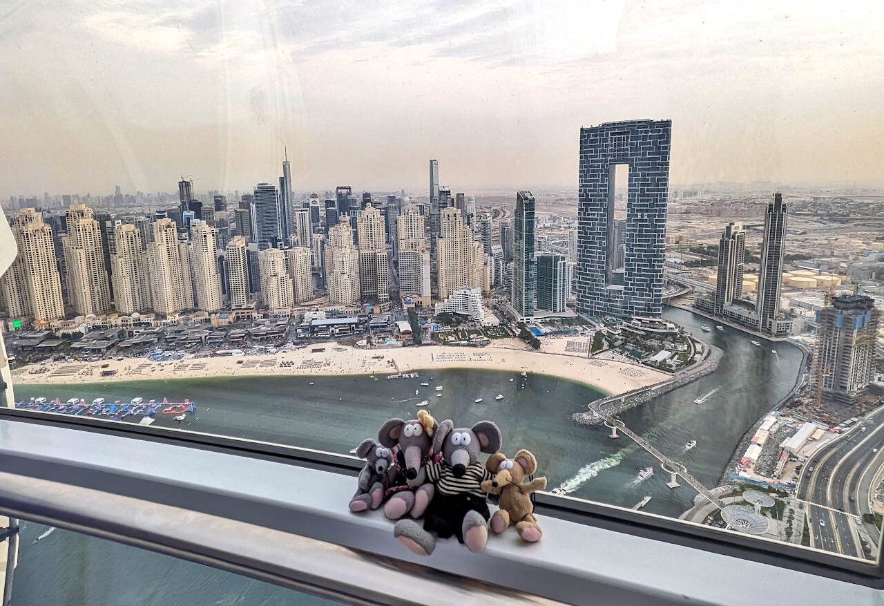 vue depuis Ain Dubai