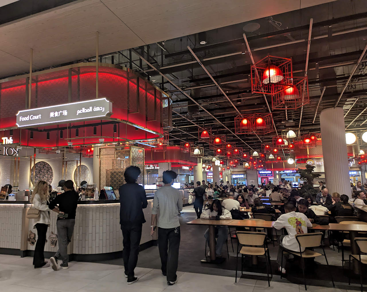 Chinatown food court Dubai Mall