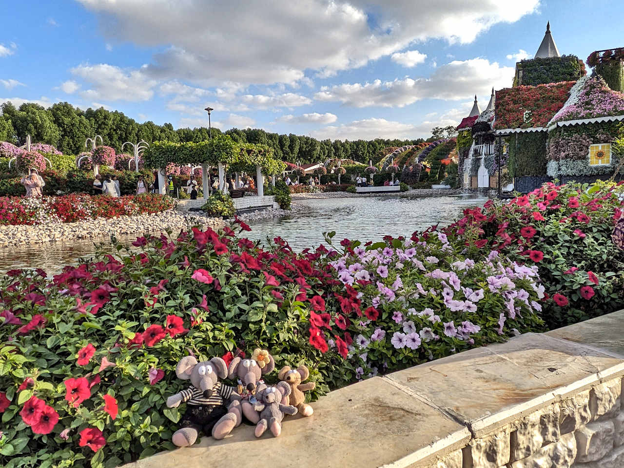 Dubai Miracle Garden enfants