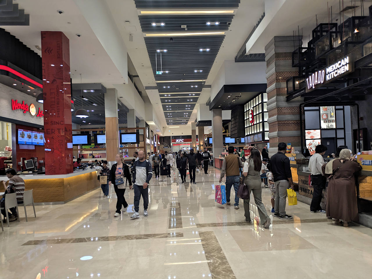 Food court du Dubai Mall
