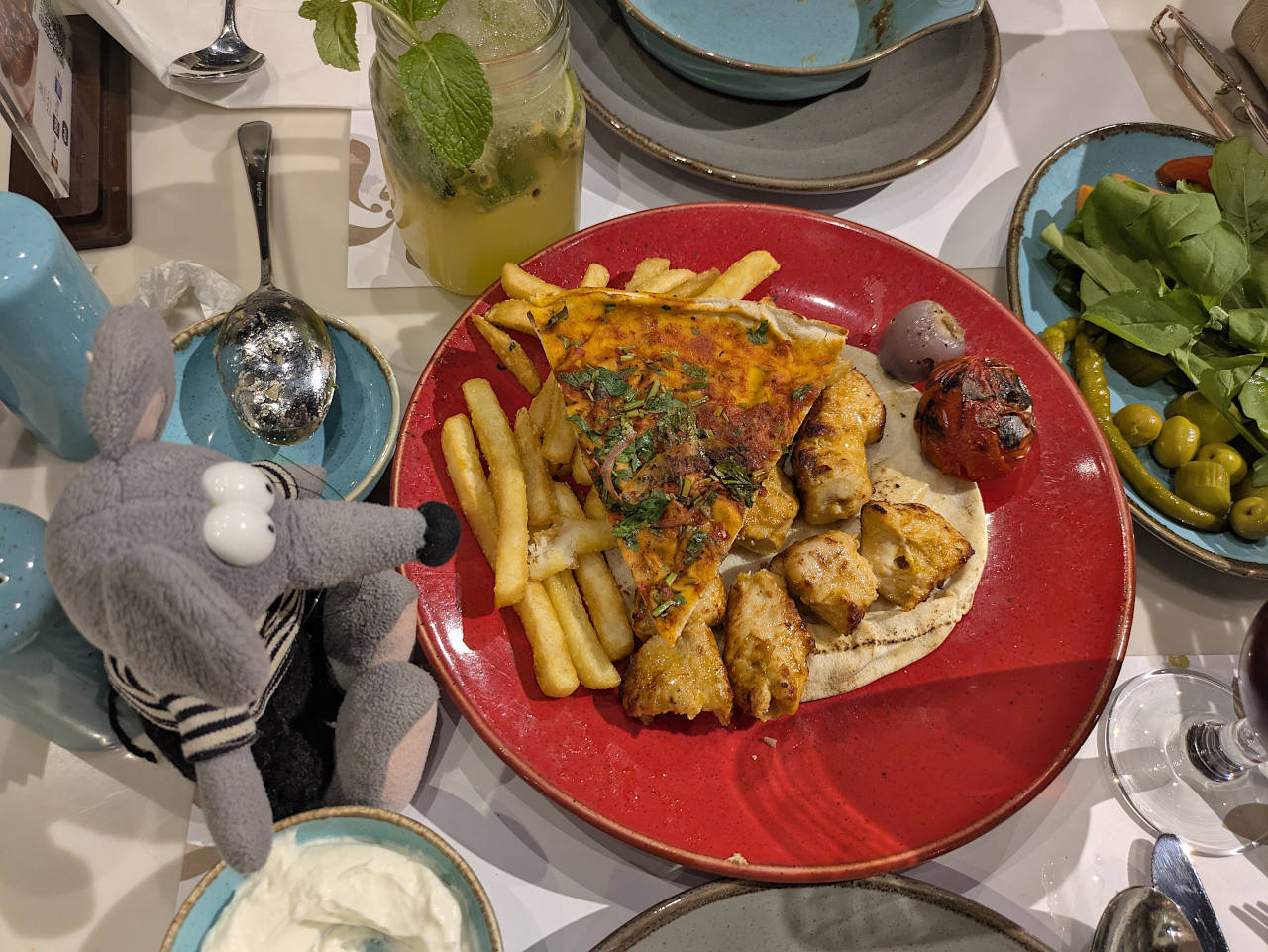 brochettes de poulet