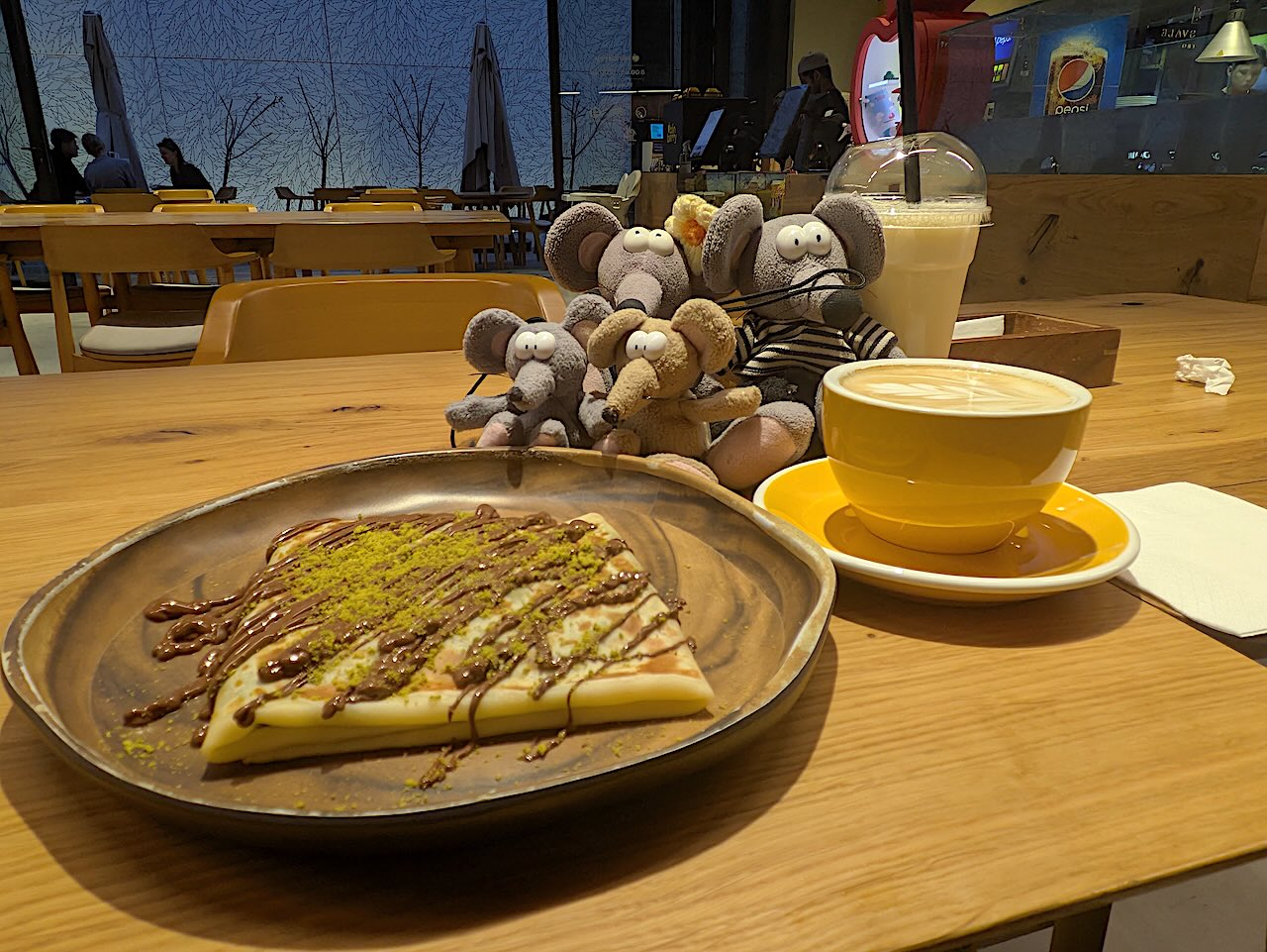 crêpe façon chocolat Dubai