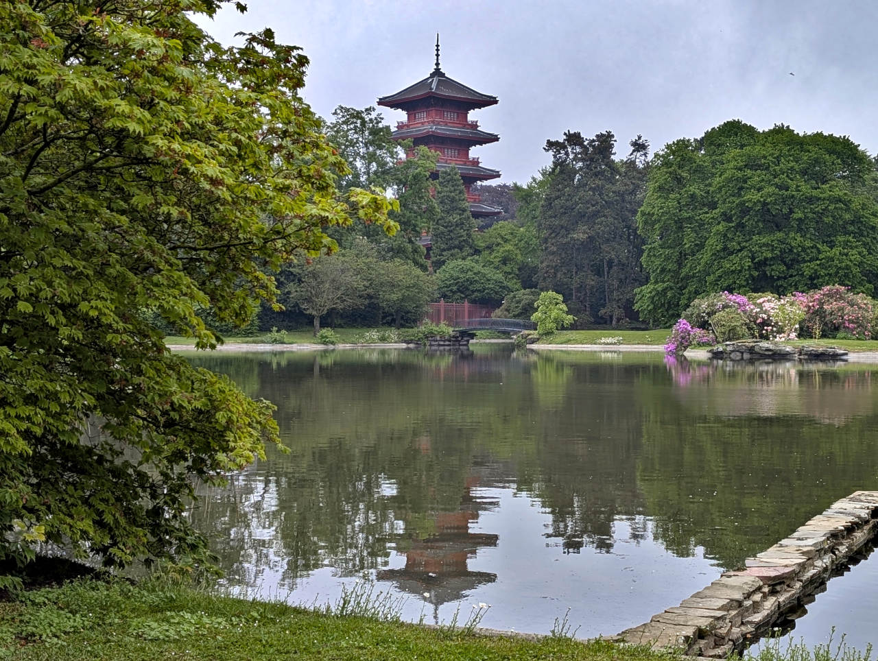 parc de Laken et Tour japonaise