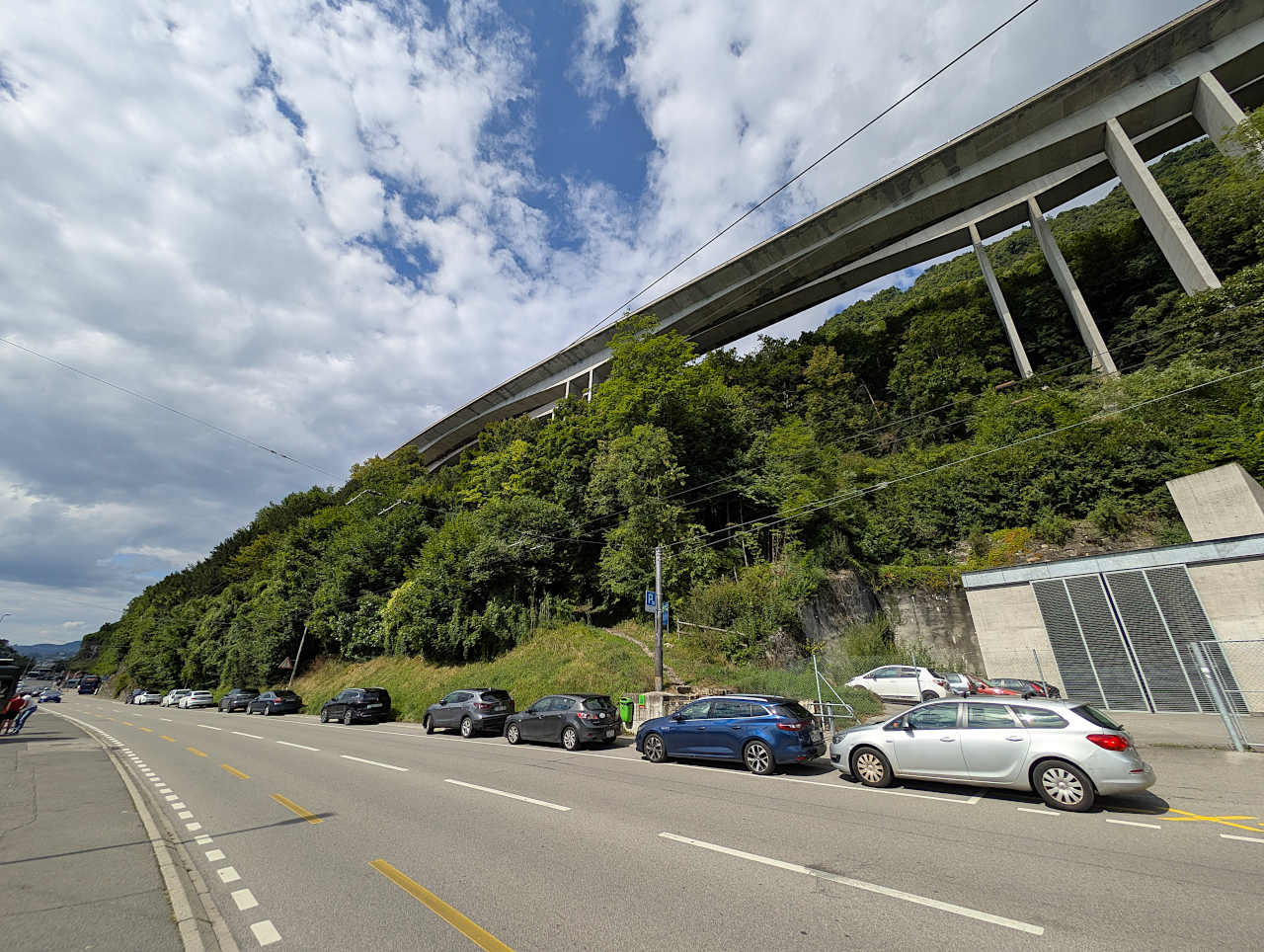 stationnent château de Chillon