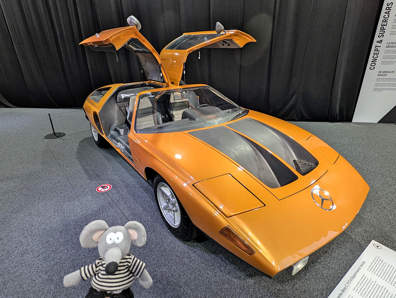 Autoworld expo Mercedes