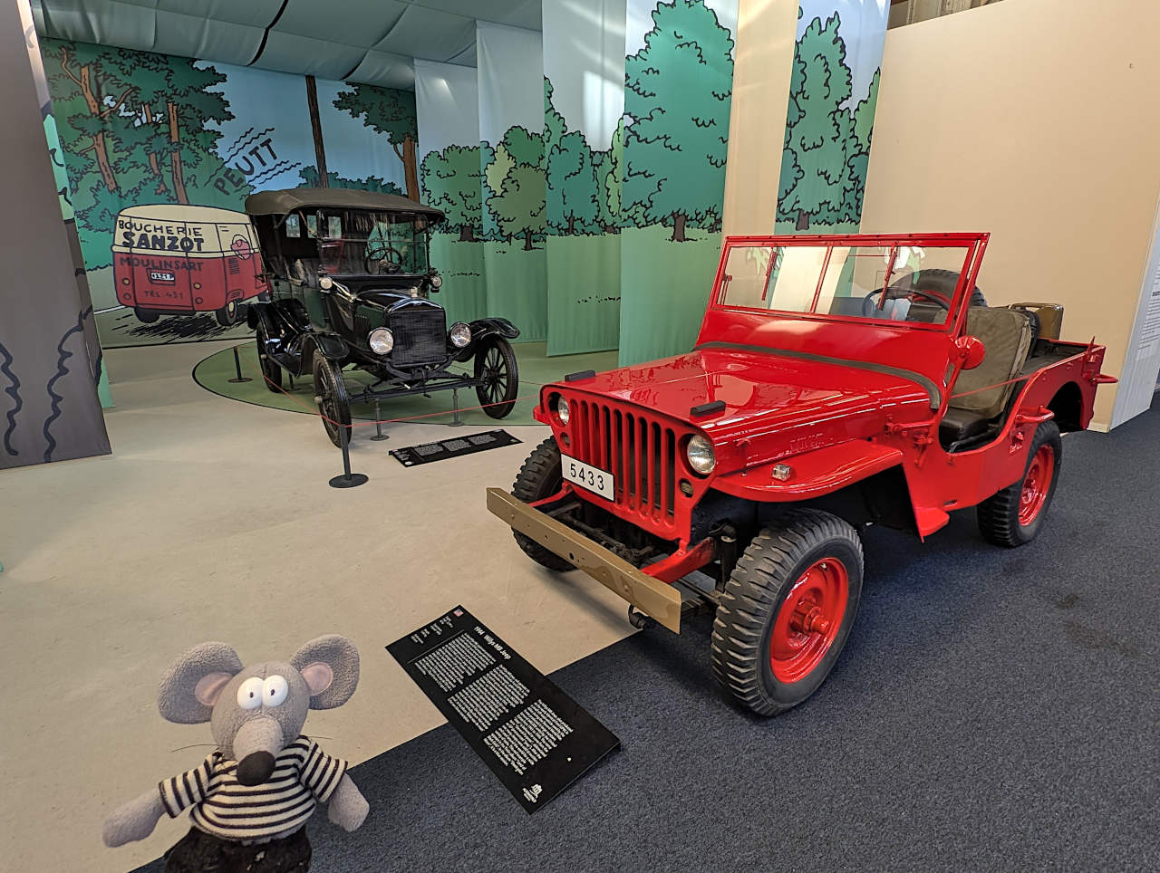 Autoworld voiture de Tintin