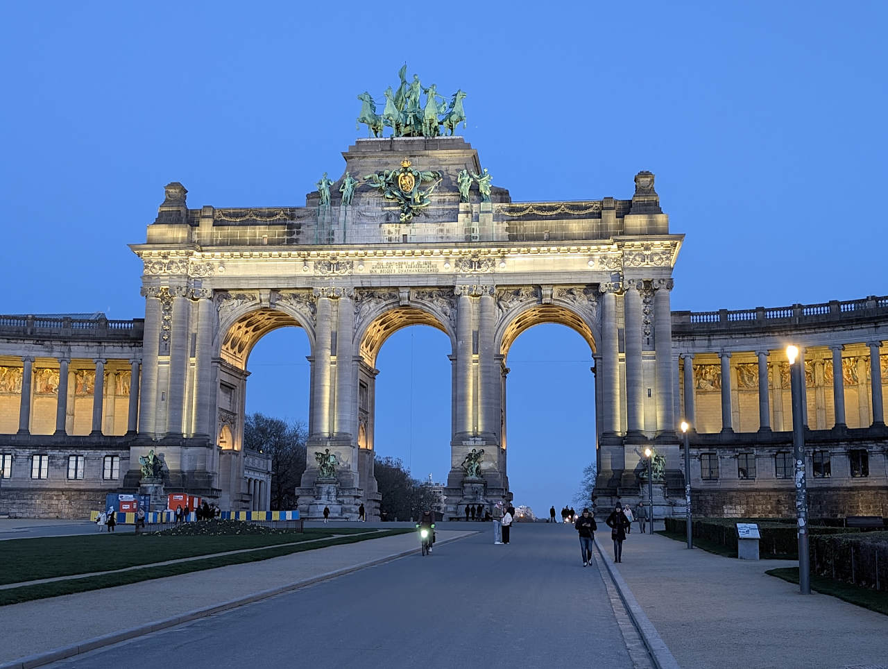 arcades parc du Cinquantenaire