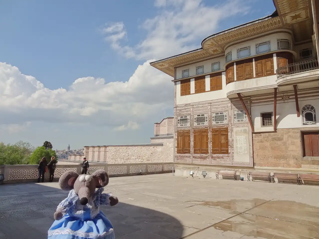 cour du palais de Topkapi