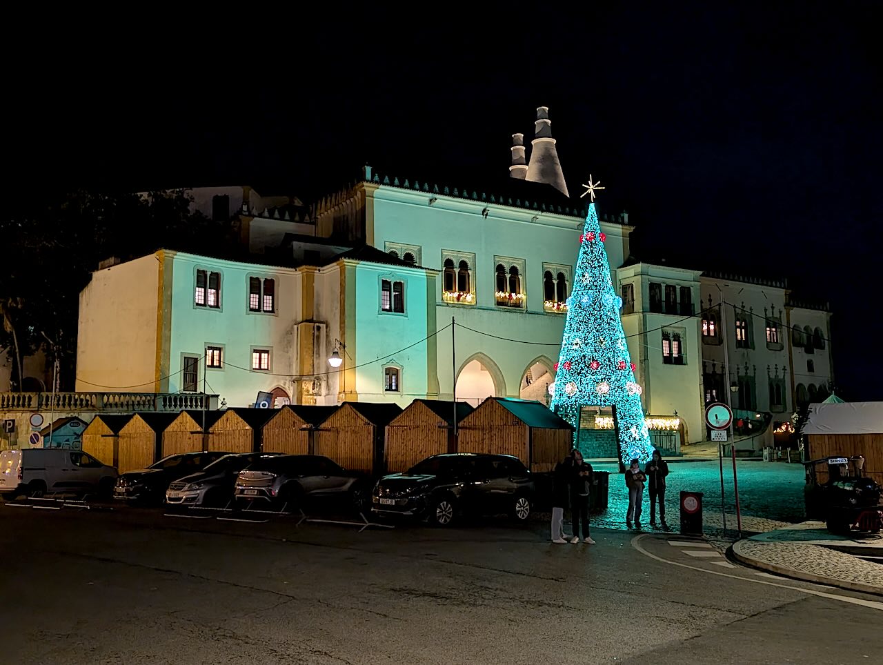 palais de sintra de nuit