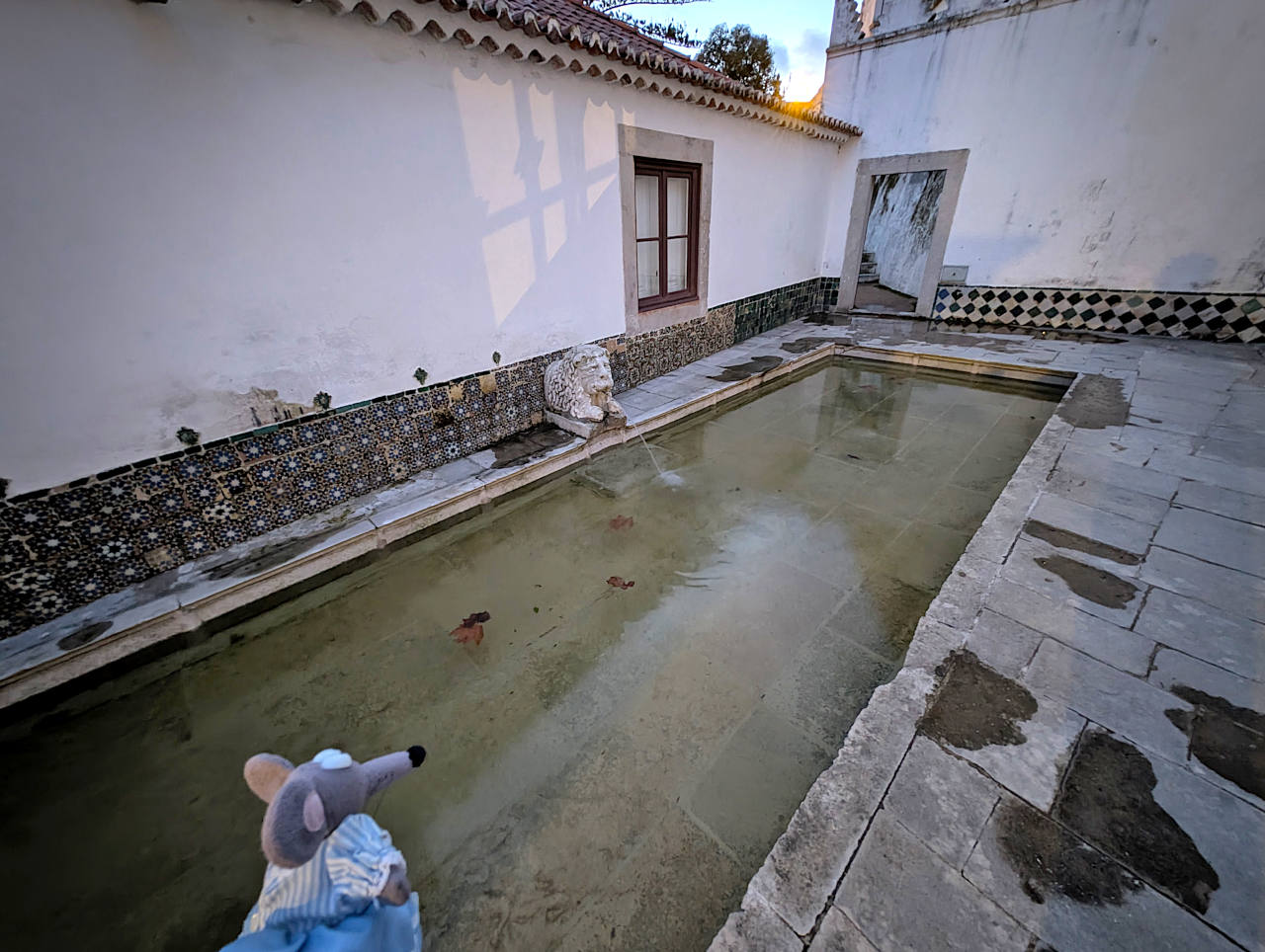 palais national de Sintra fontaine