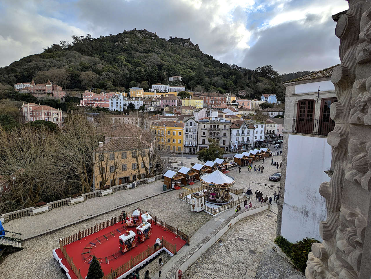 palais national de Sintra vue