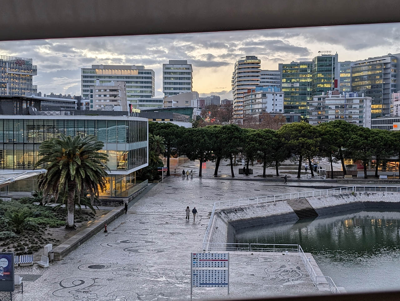 parc des Nations vu depuis l'Océanarium
