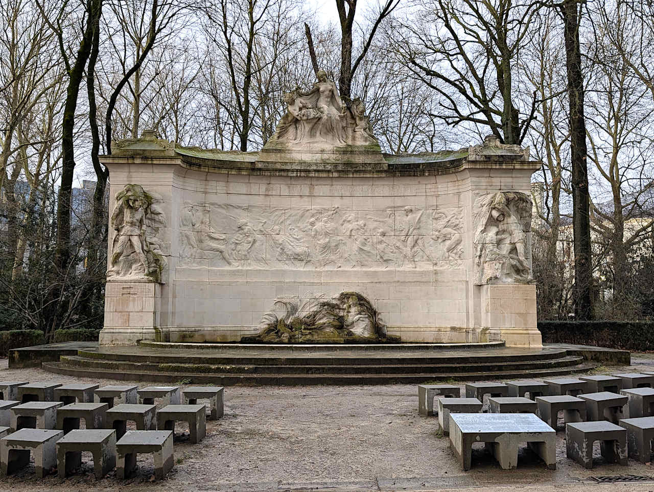parc du Cinquantenaire Bruxelles