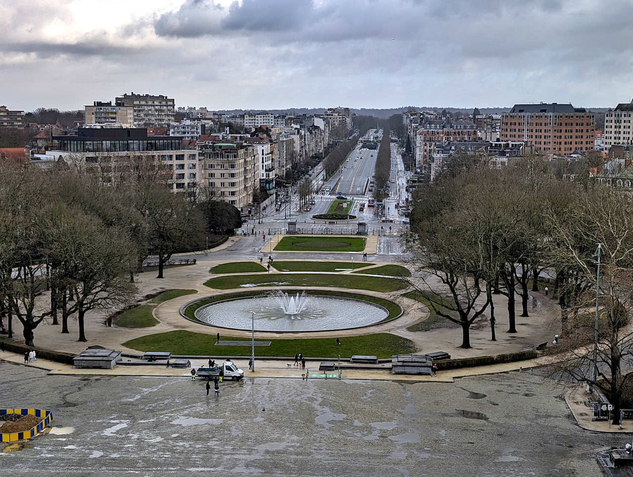 parc du Cinquantenaire vue 2