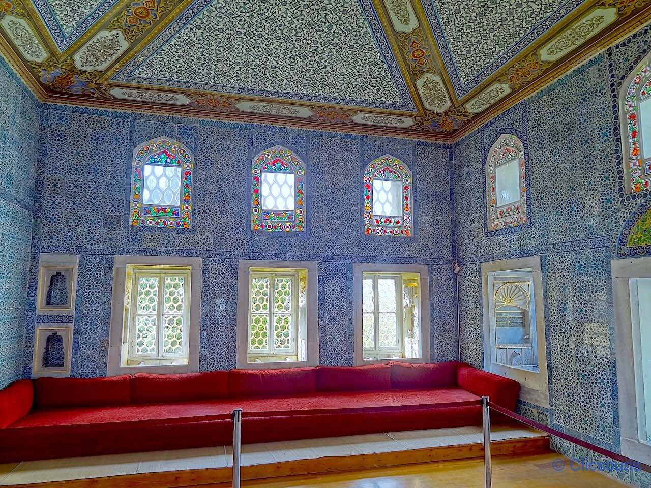 pavillon de la quatrième cour du palais de Topkapi
