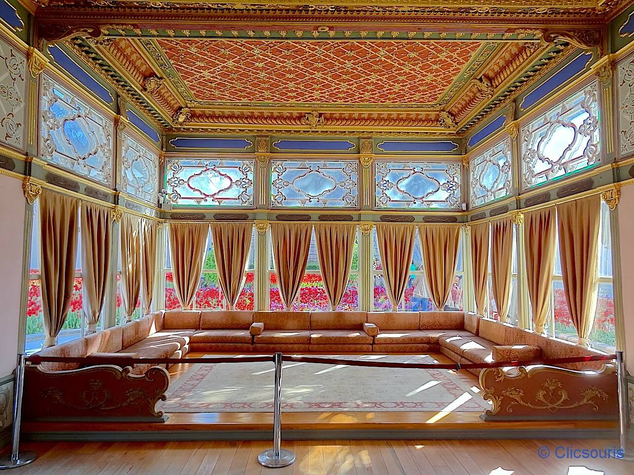 pavillon du jardin des tulipes à Topkapi