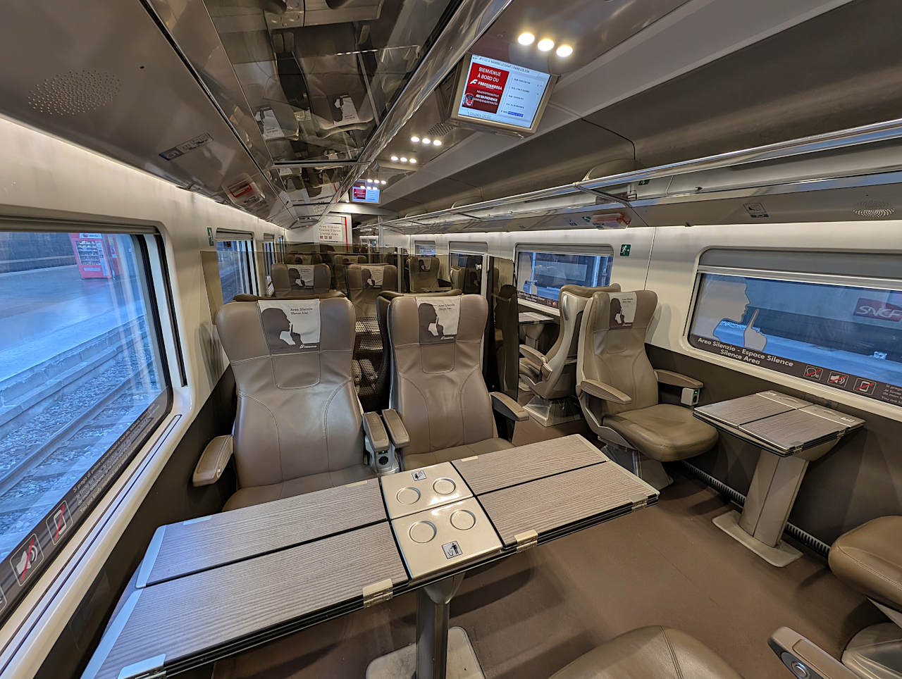 Frecciarossa Marseille business class
