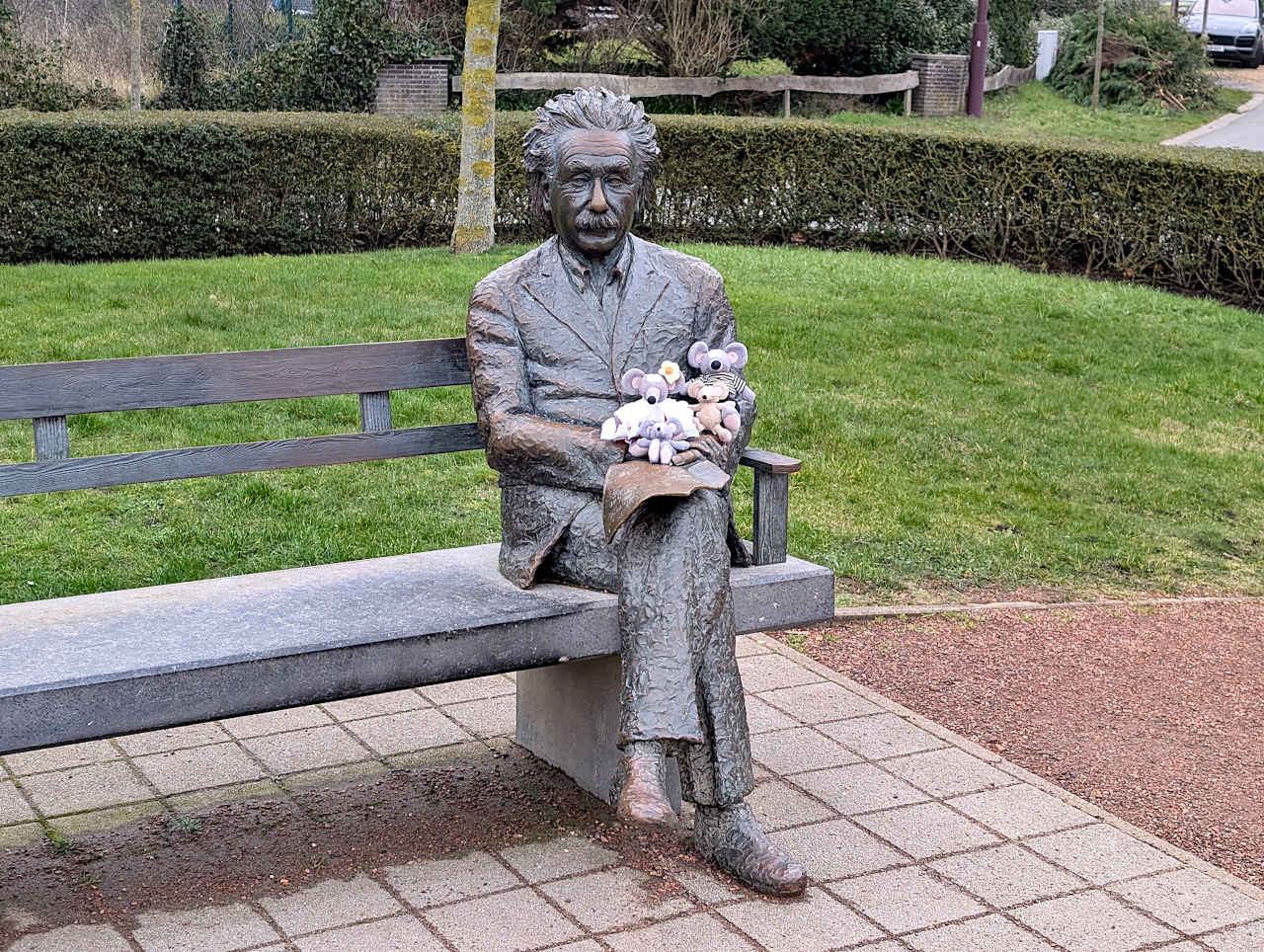 statue d'Einstein