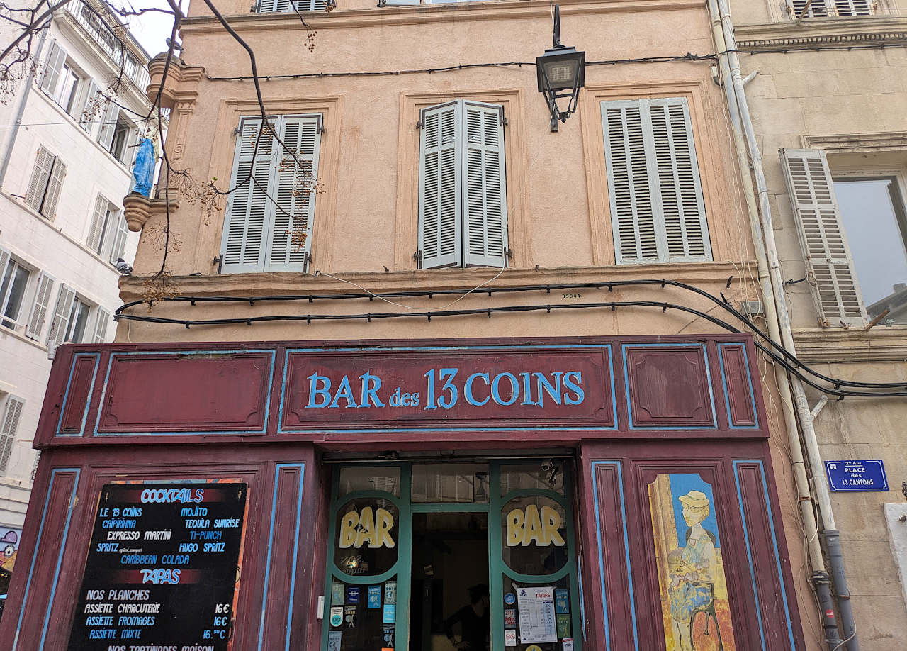 Bar des 13 coins Marseille