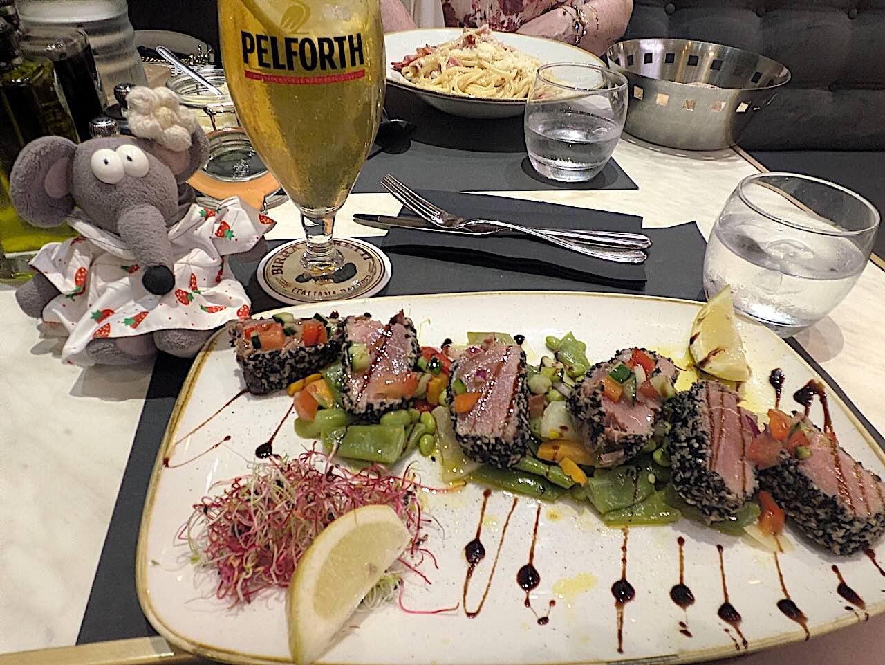 Brasserie Garibaldi mi-cuit de thon
