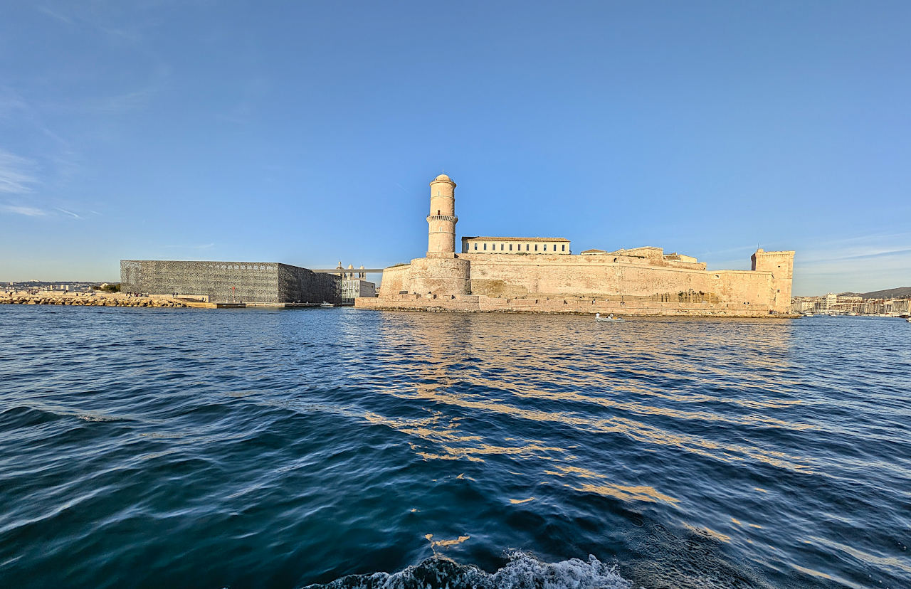 MUCEM vue de la mer