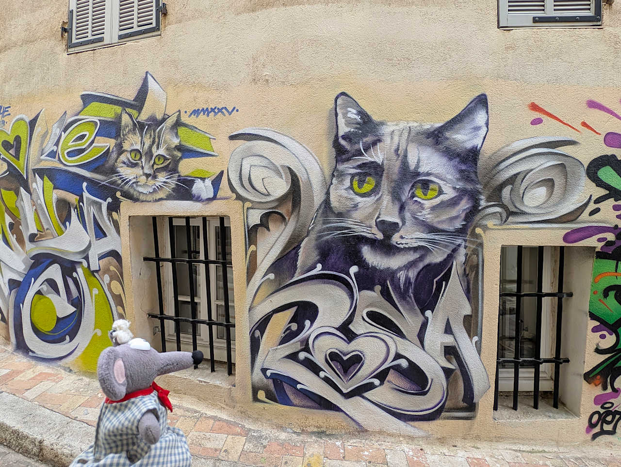 Marseille Panier street art 