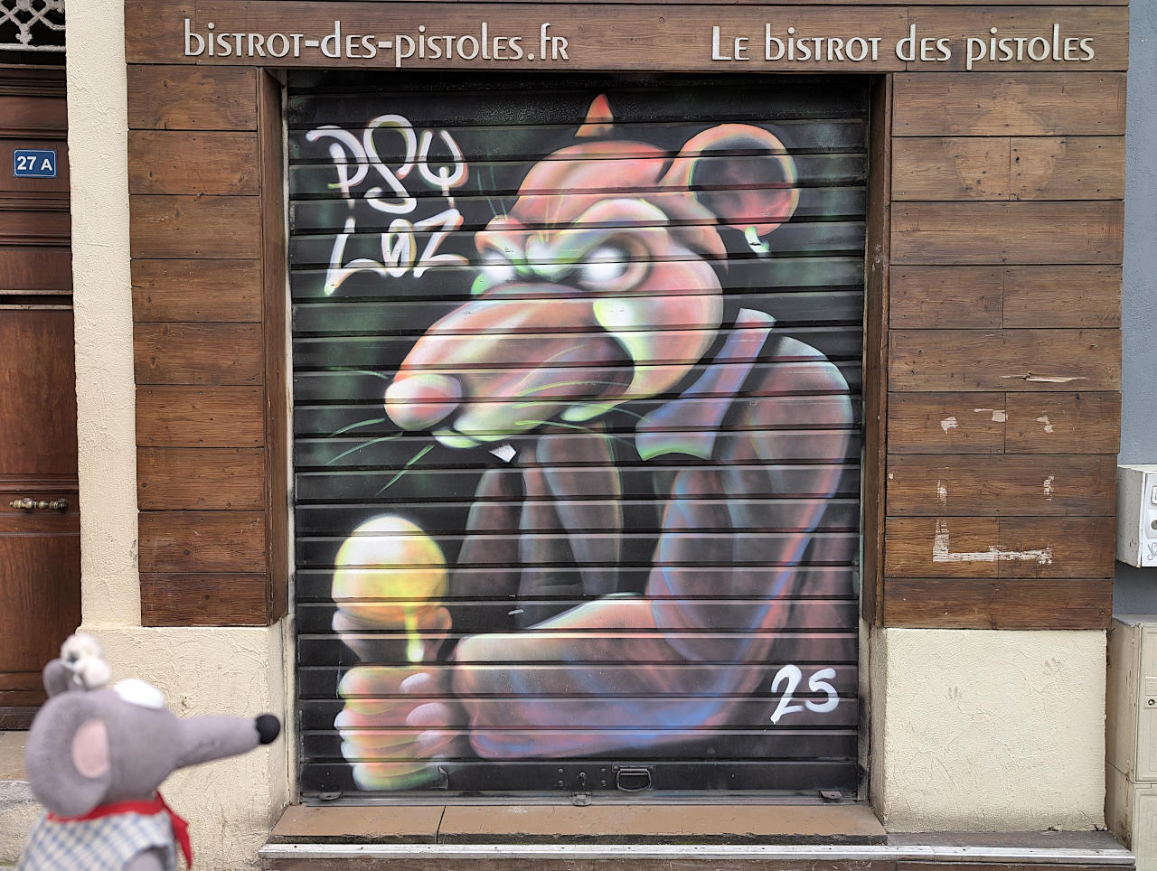 Marseille Panier street art 
