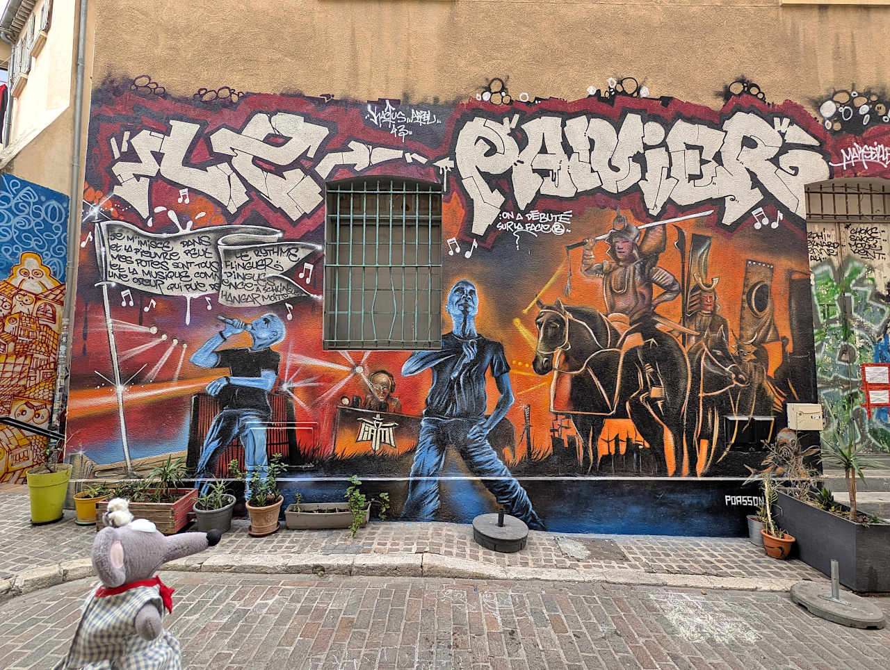 Marseille Panier street art 