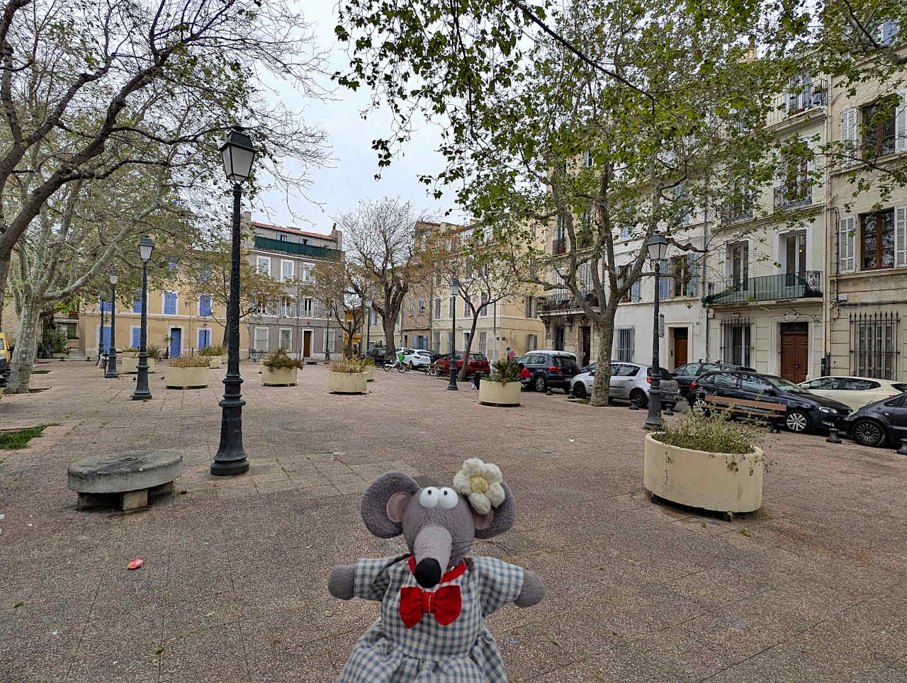 Marseille place des Moulins