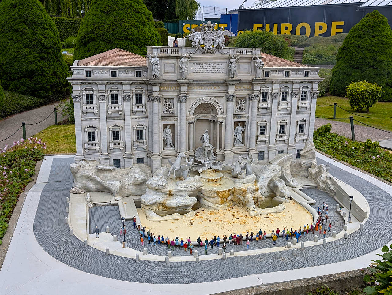 Mini-Europe fontaine de Trévi