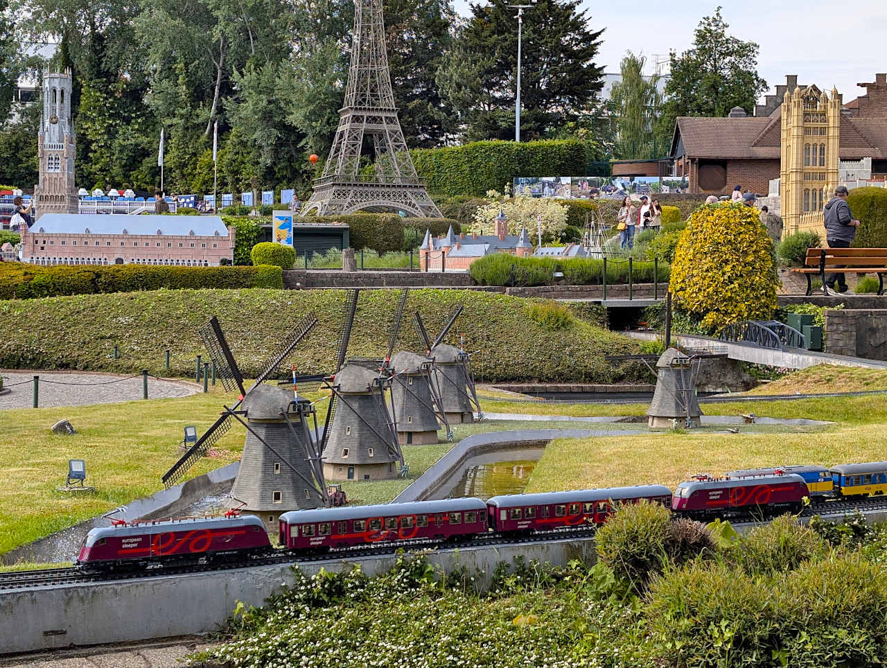 Mini-Europe moulins de Hollande
