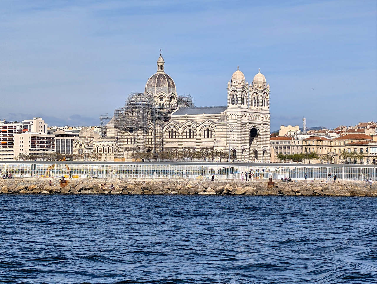cathédrale de la Major vue du bateau