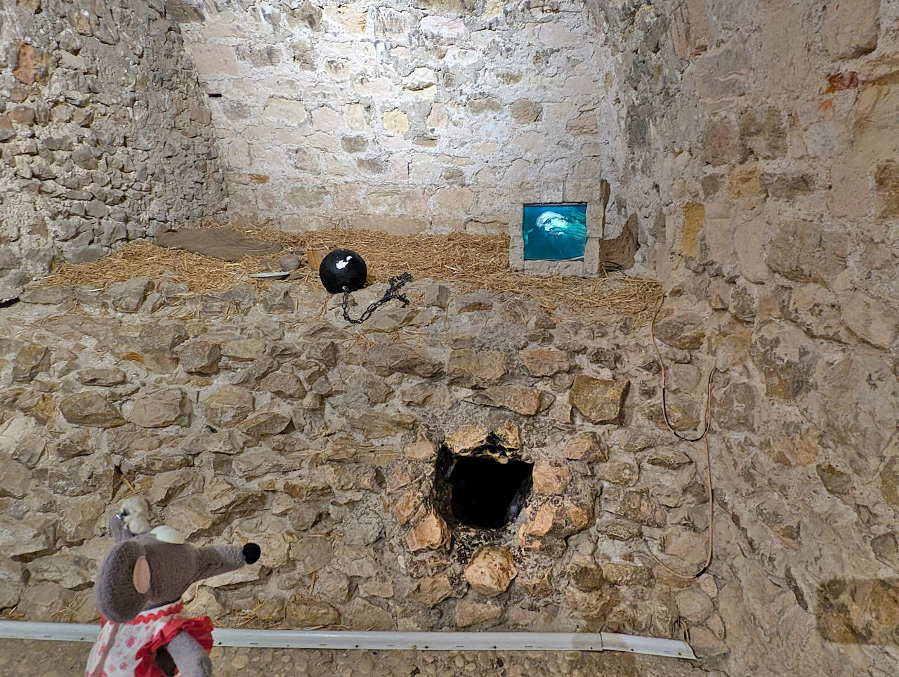 cellule de l'abbé Faria au château d'If