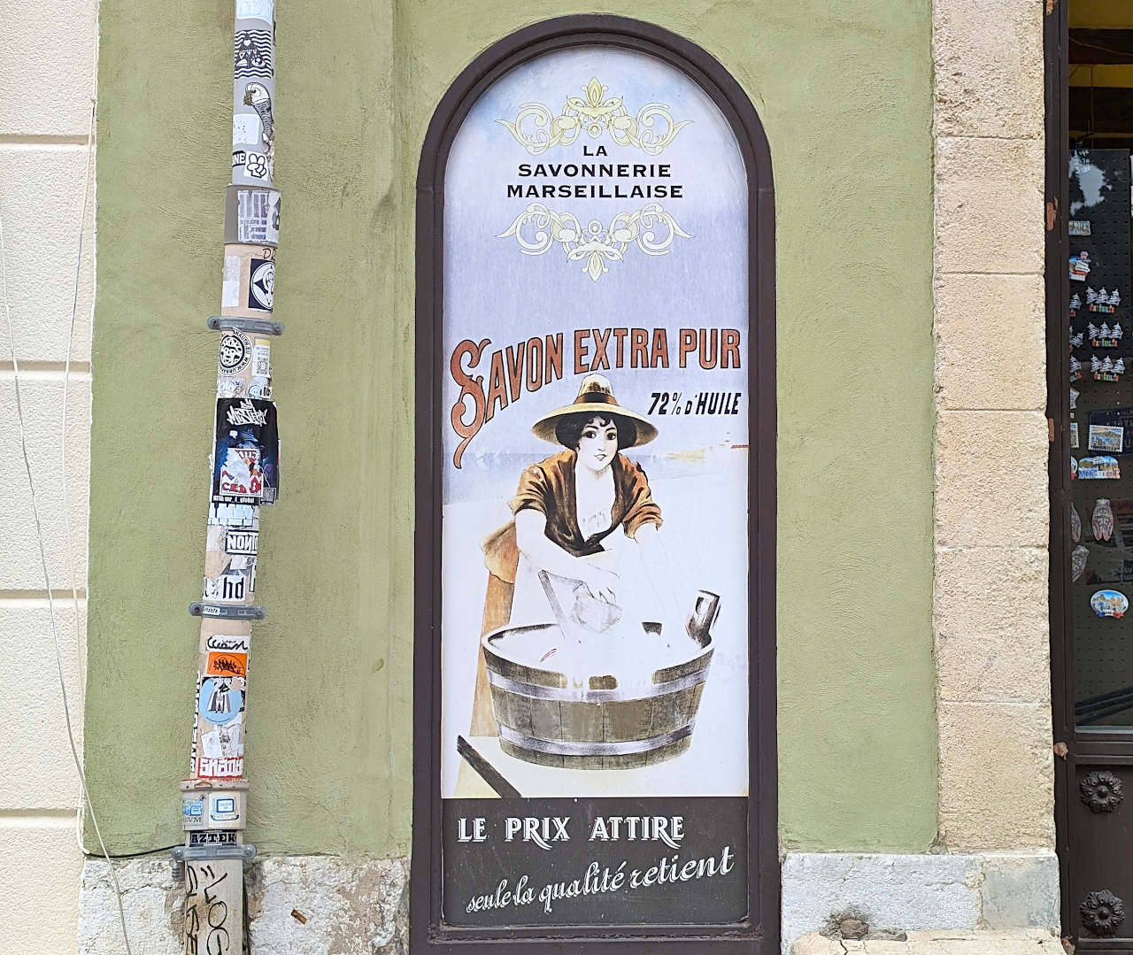 enseigne savon de Marseille