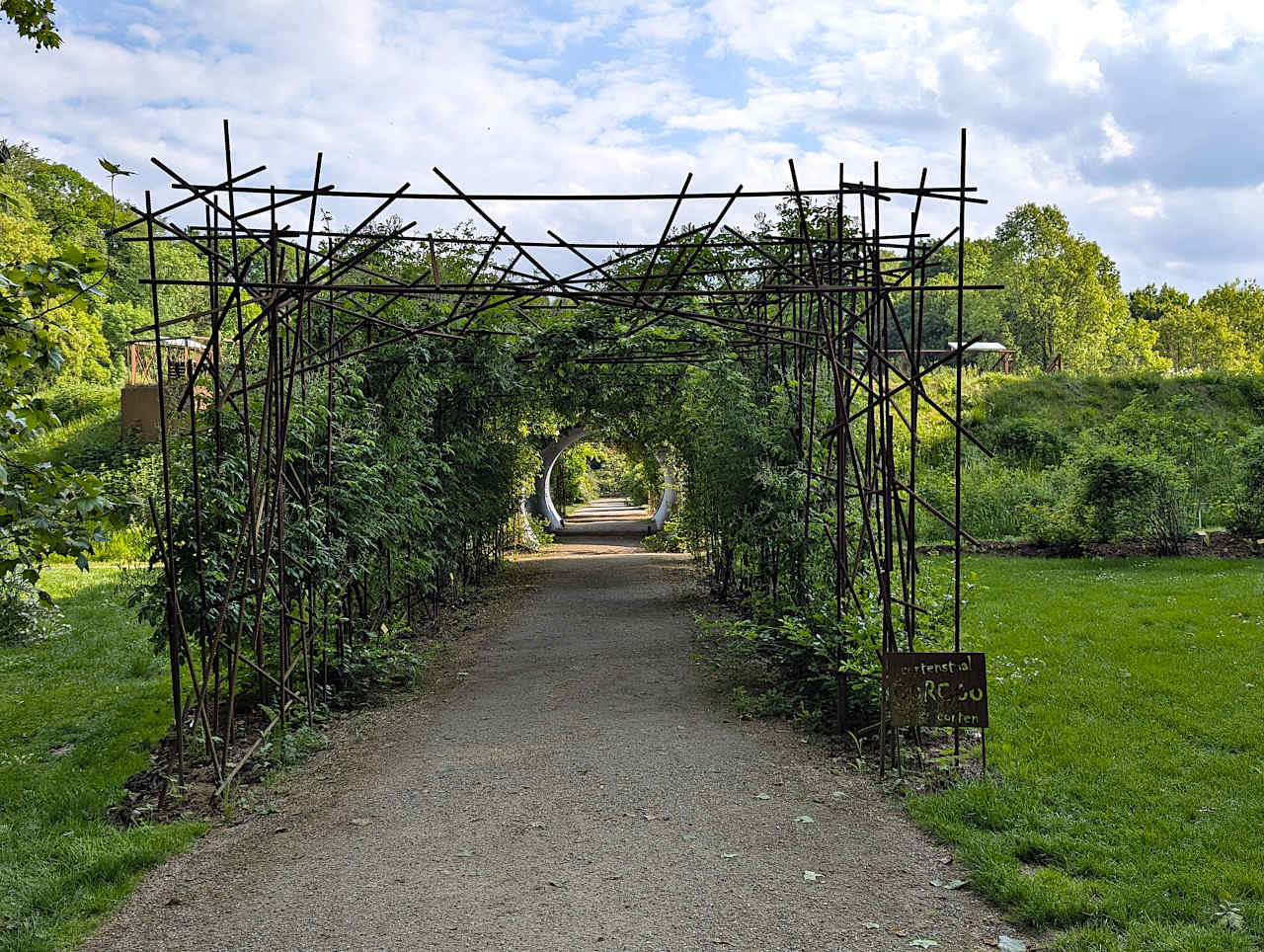 jardin botanique de Meise roseraie